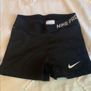 Black Nike Pro Shorts